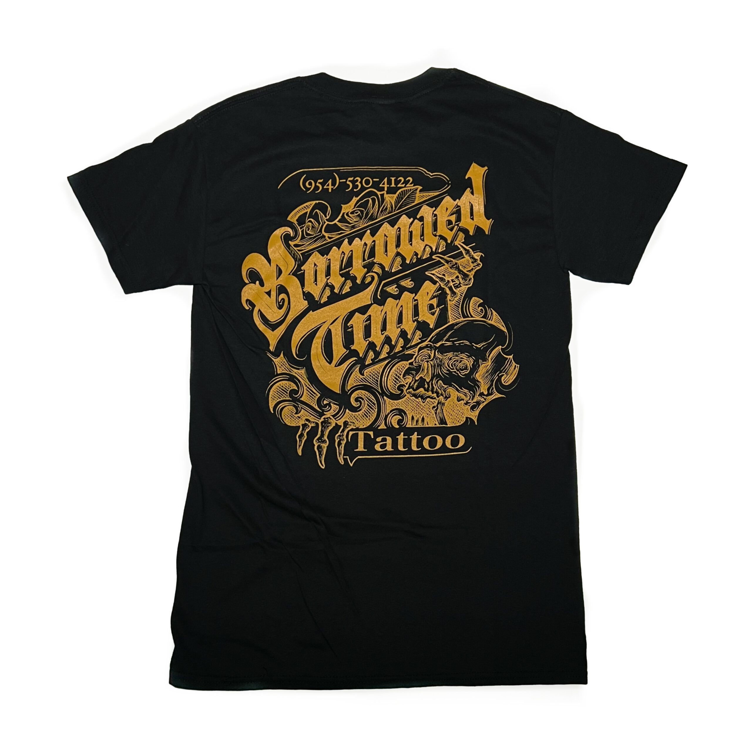 Black & Gold Graphic T-shirt – Eshop
